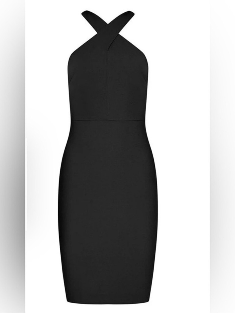 Likely Carolyn Black Bodycon Dress Size 0 Elegant Cocktail LBD - Picture 2 of 7